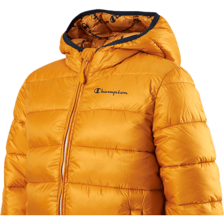 Chaqueta con capucha Jr Amarillo