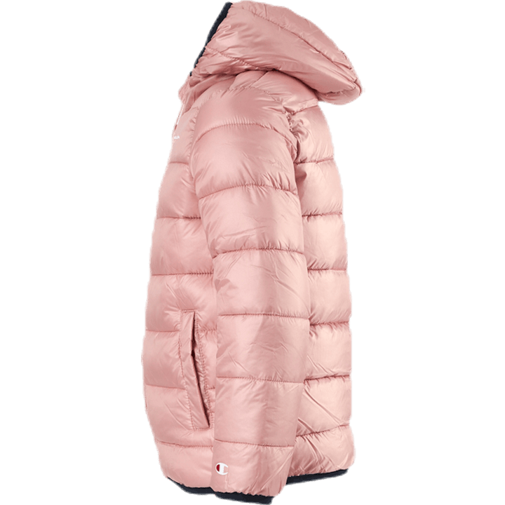 Kapuutsiga jope Junior roosa