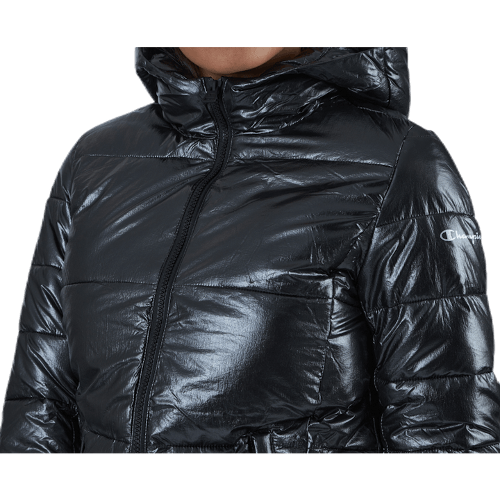 Veste à capuche polyfill noire