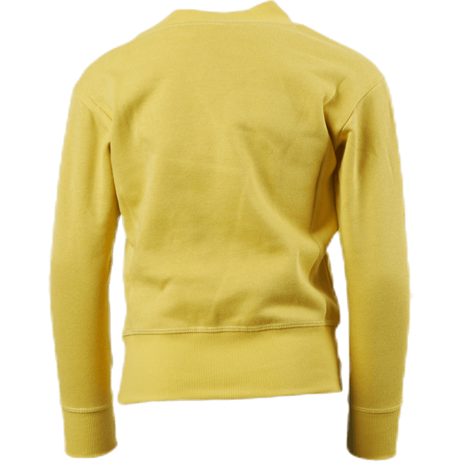 Sweat-shirt ras du cou Jr Jaune