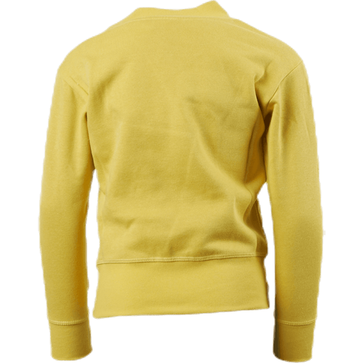 Sweat-shirt ras du cou Jr Jaune