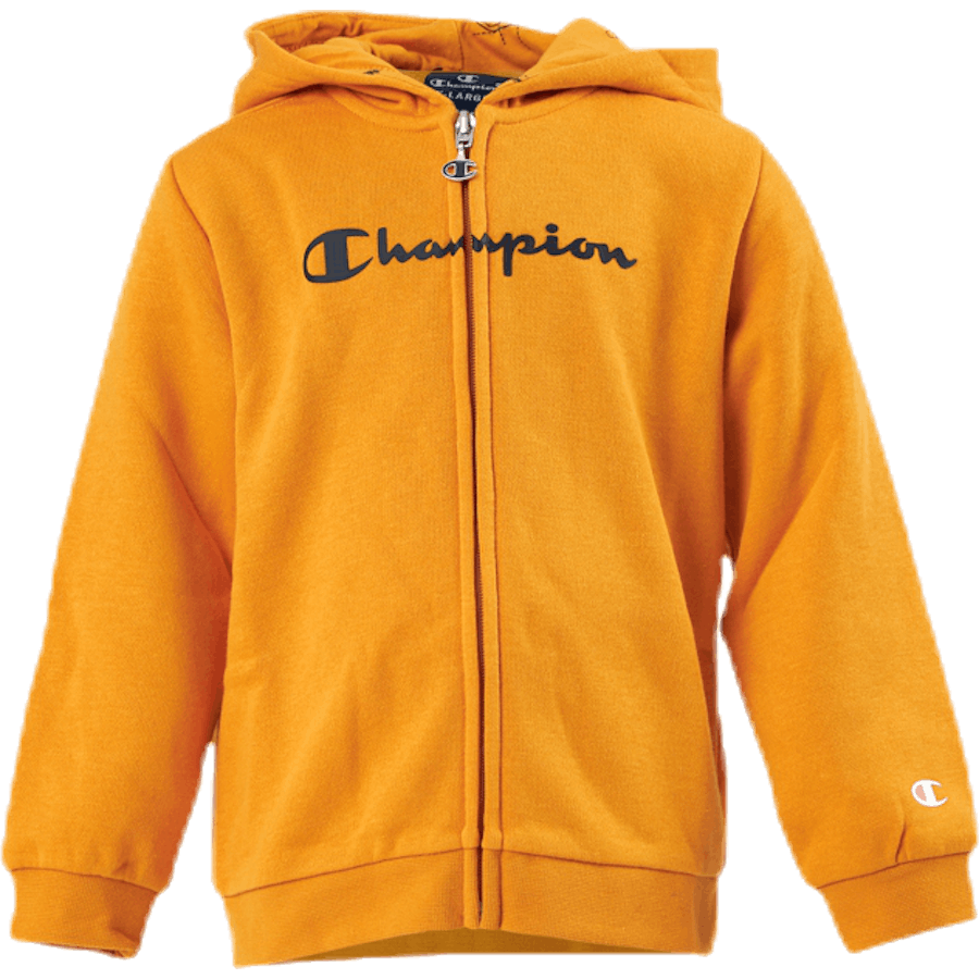 Hooded Full Zip Suit Junior Geel