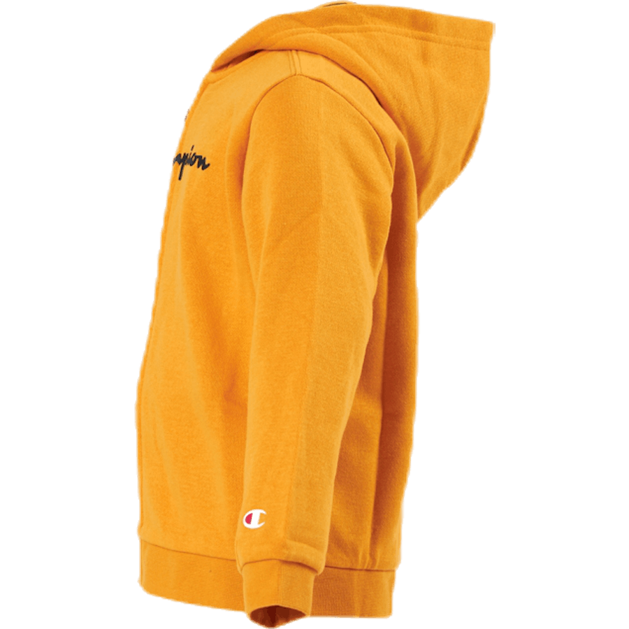 Hooded Full Zip Suit Junior Geel