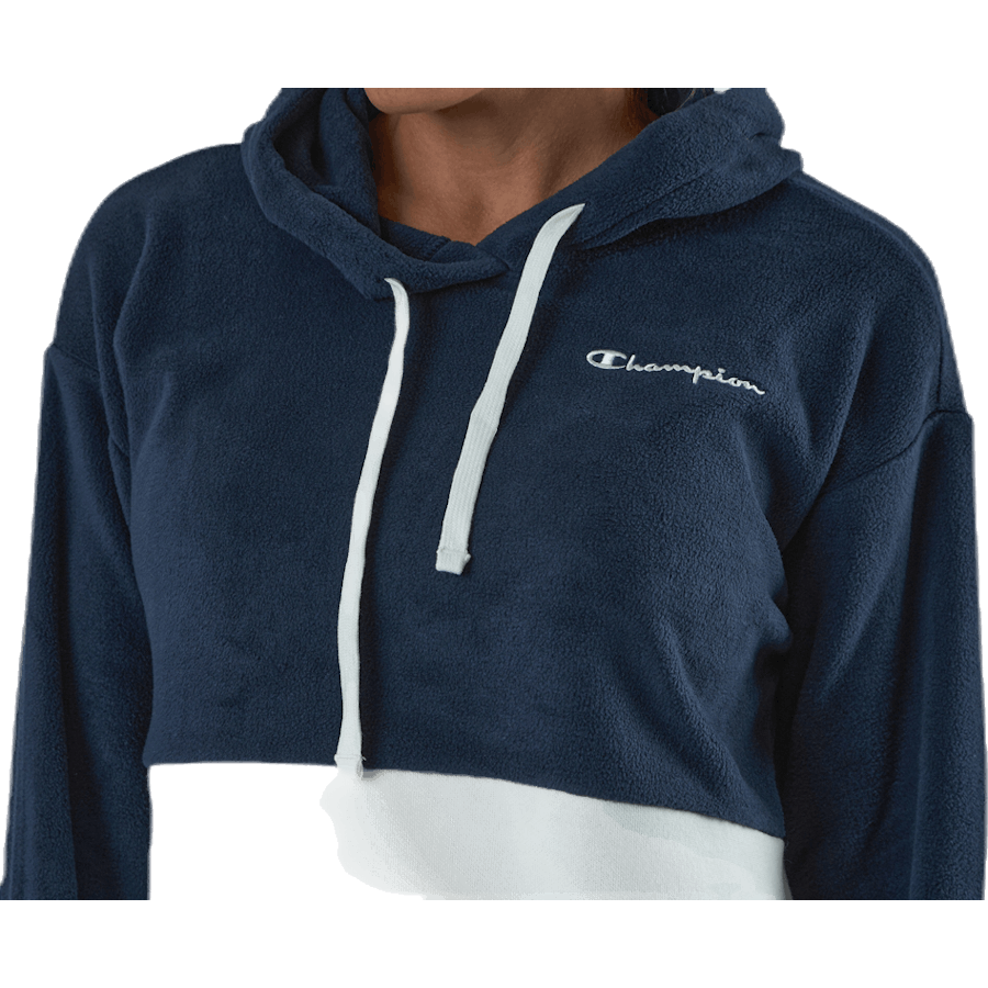 Sweat à capuche bleu