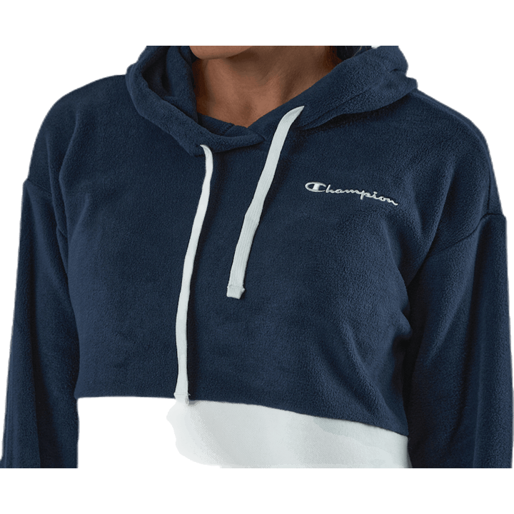 Sweat à capuche bleu