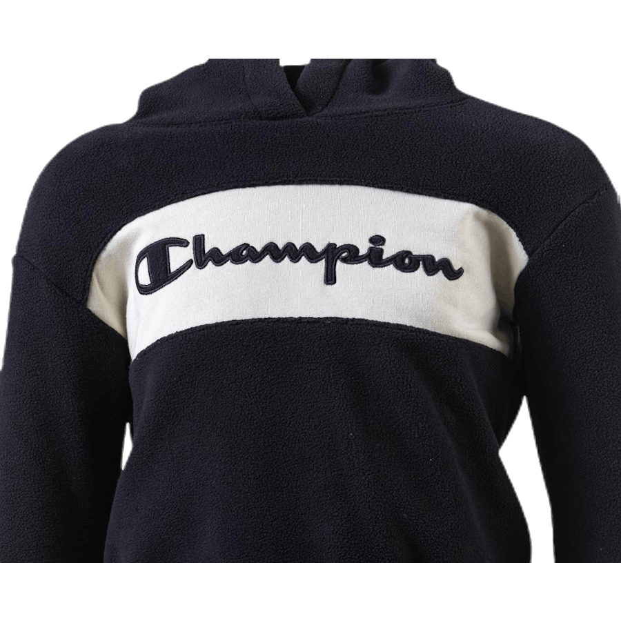 Polaire à capuche junior noire