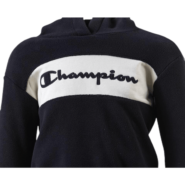 Polaire à capuche junior noire