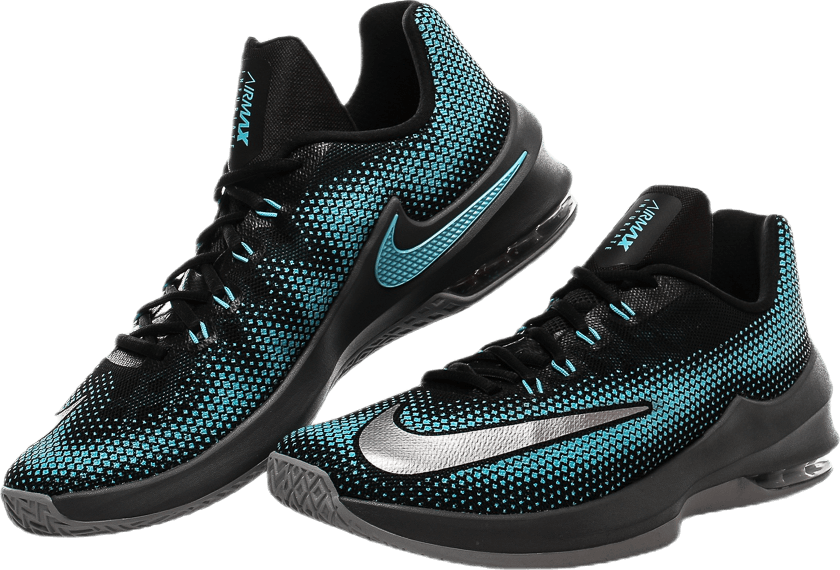 Air Max Infuriate Low Svart/Silver