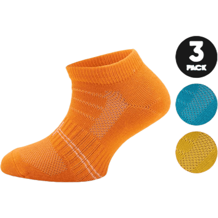 Lot de 3 paires de chaussettes basiques - Yogi Orange