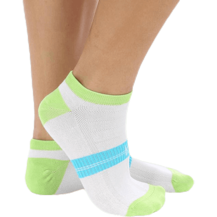 Confezione da 2 pezzi Lady Low-cut Blu/Grigio