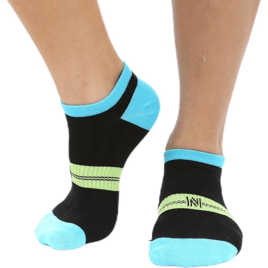 Confezione da 2 pezzi Lady Low-cut Blu/Grigio