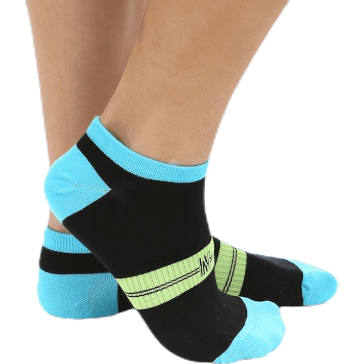 Confezione da 2 pezzi Lady Low-cut Blu/Grigio