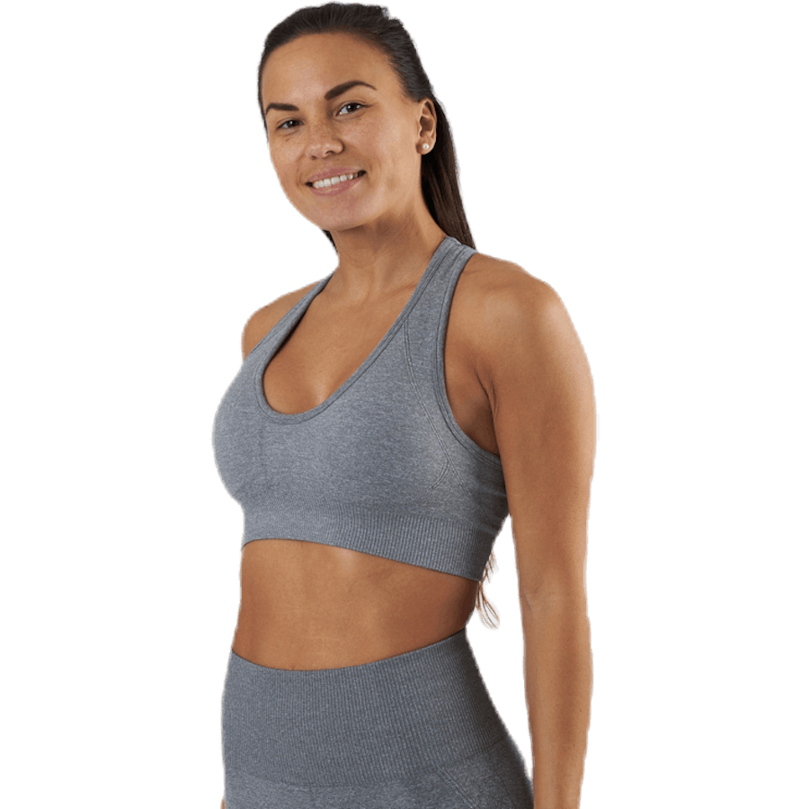 Erica Seamless Sports Bra Grey