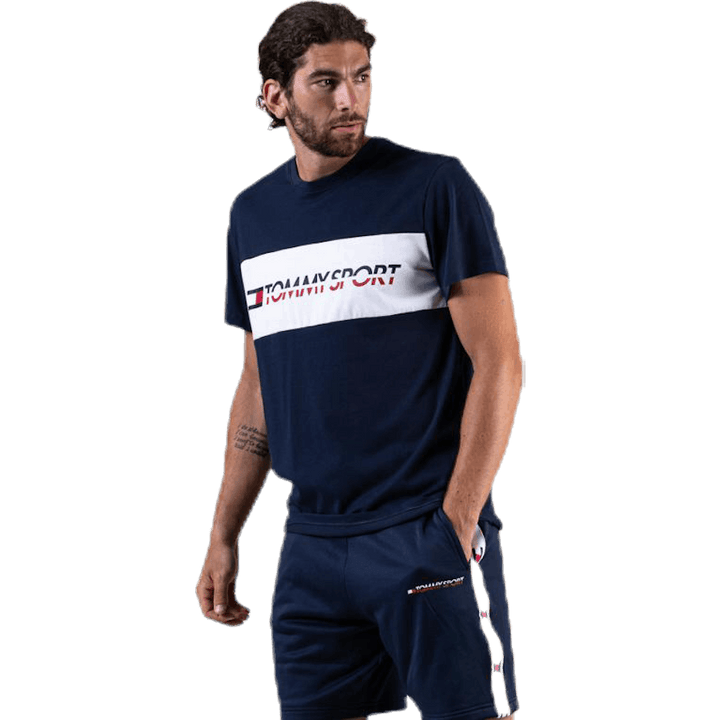 Maglietta Logo Driver Blu