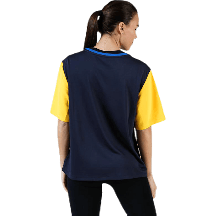 Maglietta Statement Colourblock rosso