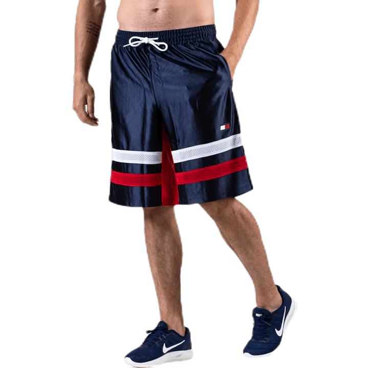 Blokované šortky 11" modré