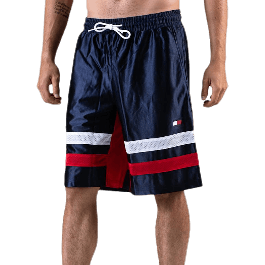 Blokované šortky 11" modré