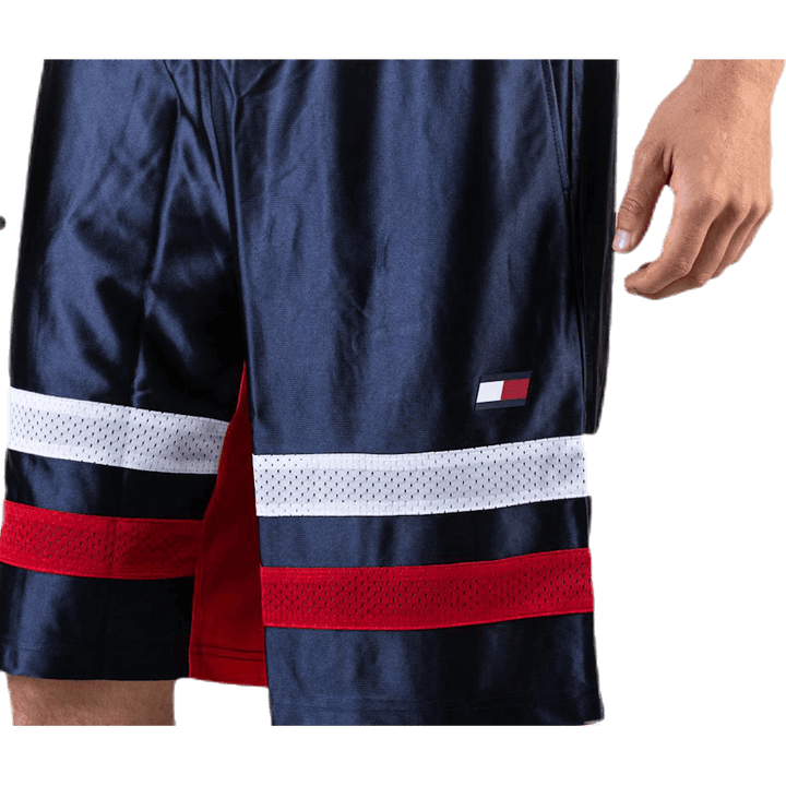 Blokované šortky 11" modré