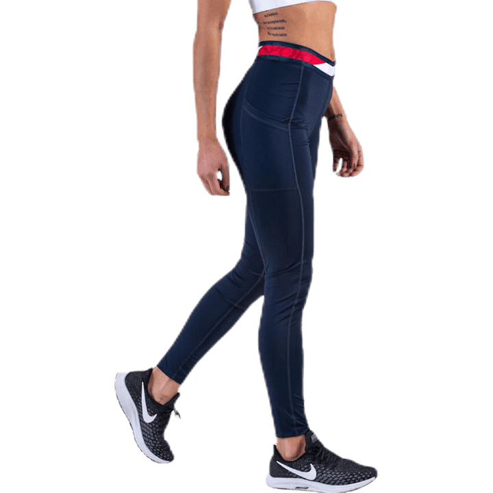 Tape Legging 7/8 Blu