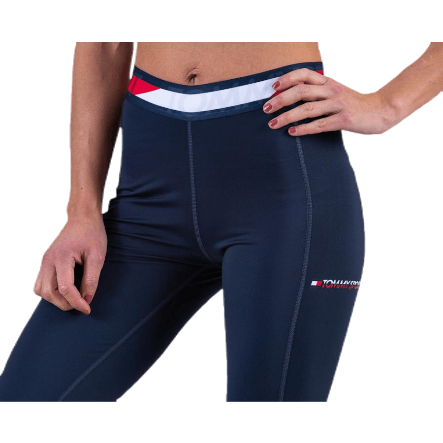 Tape Legging 7/8 Blu