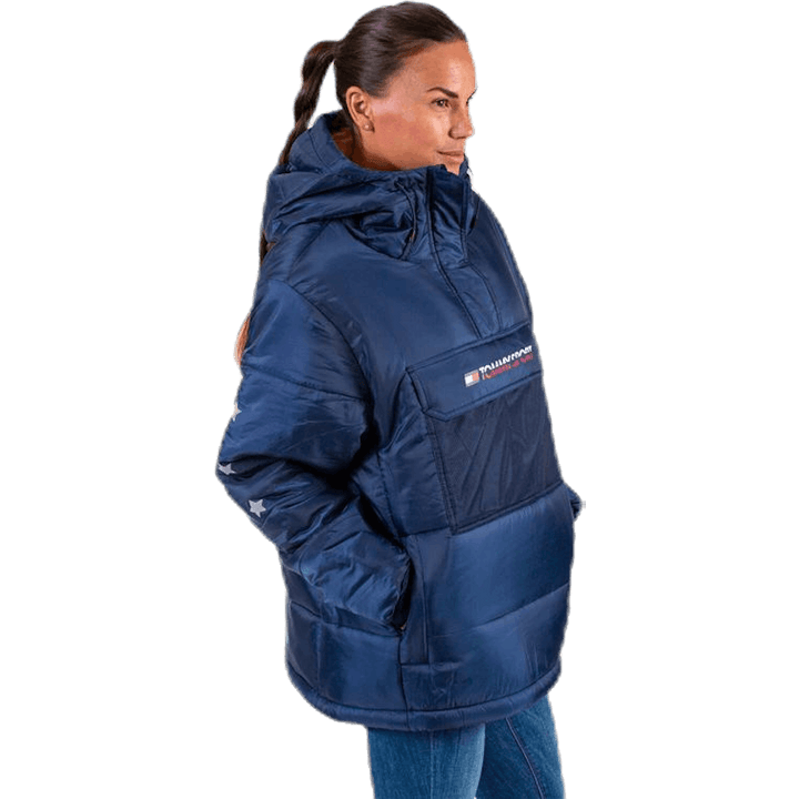 Veste isolante Block bleue