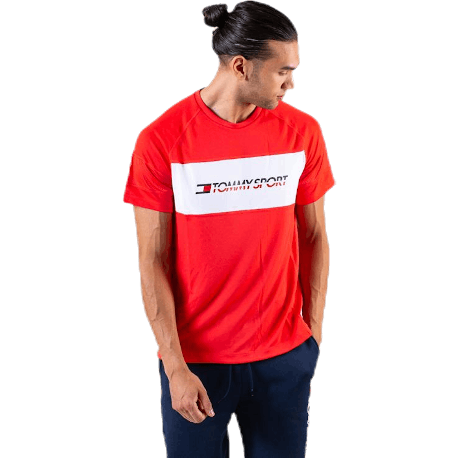 Síťované tričko Performance Red