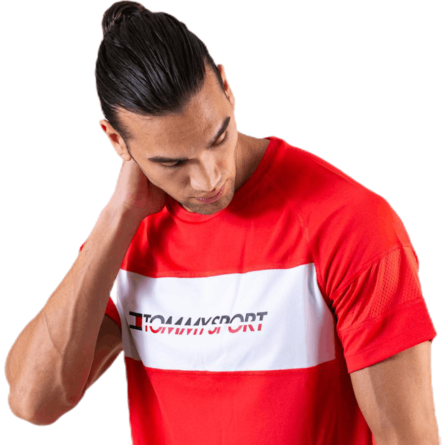 Síťované tričko Performance Red