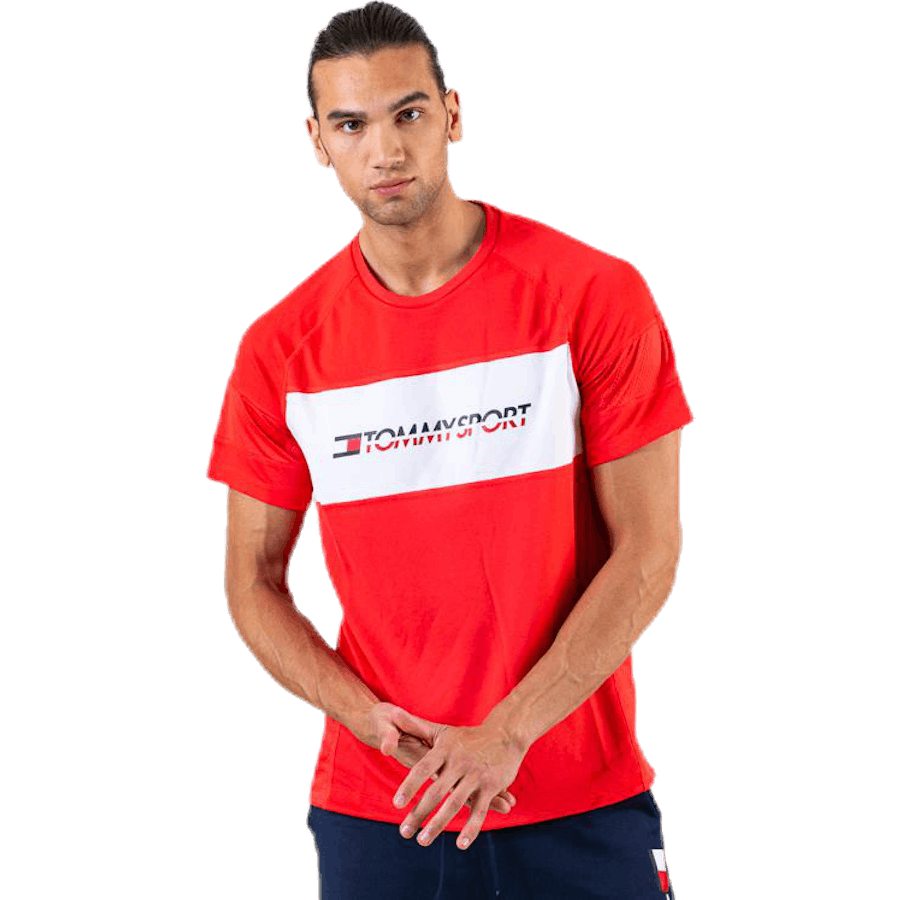 Síťované tričko Performance Red