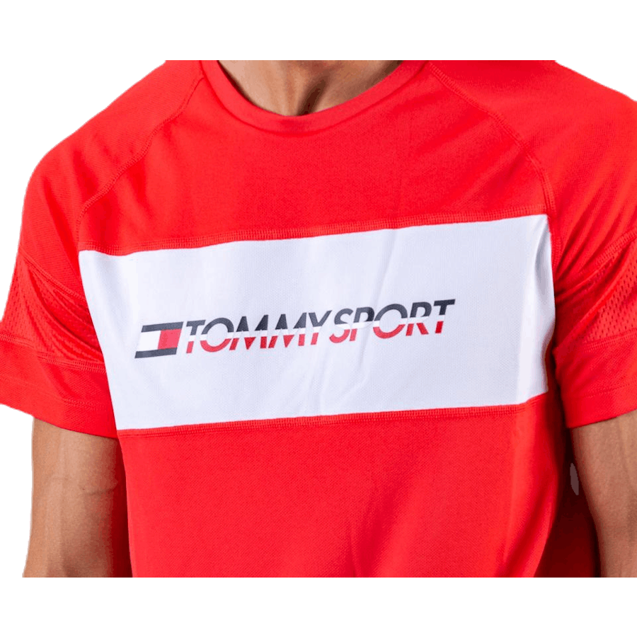 Síťované tričko Performance Red