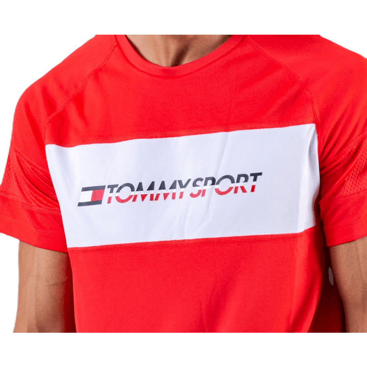 Síťované tričko Performance Red