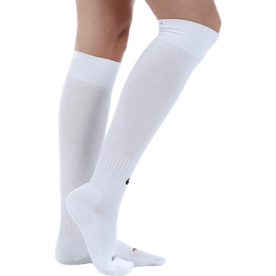 Academy Over-The-Calf Football Socks Over-The-Calf Soccer Socks WHITE/BLACK