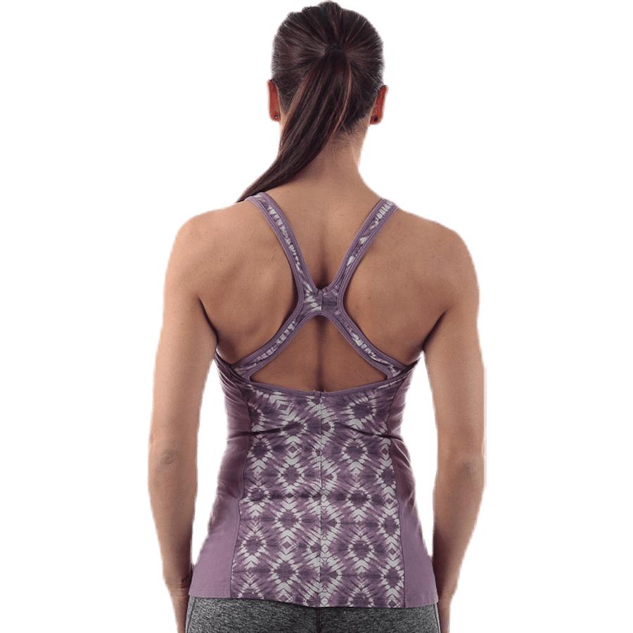 Débardeur Bisect pour femme violet/à motifs