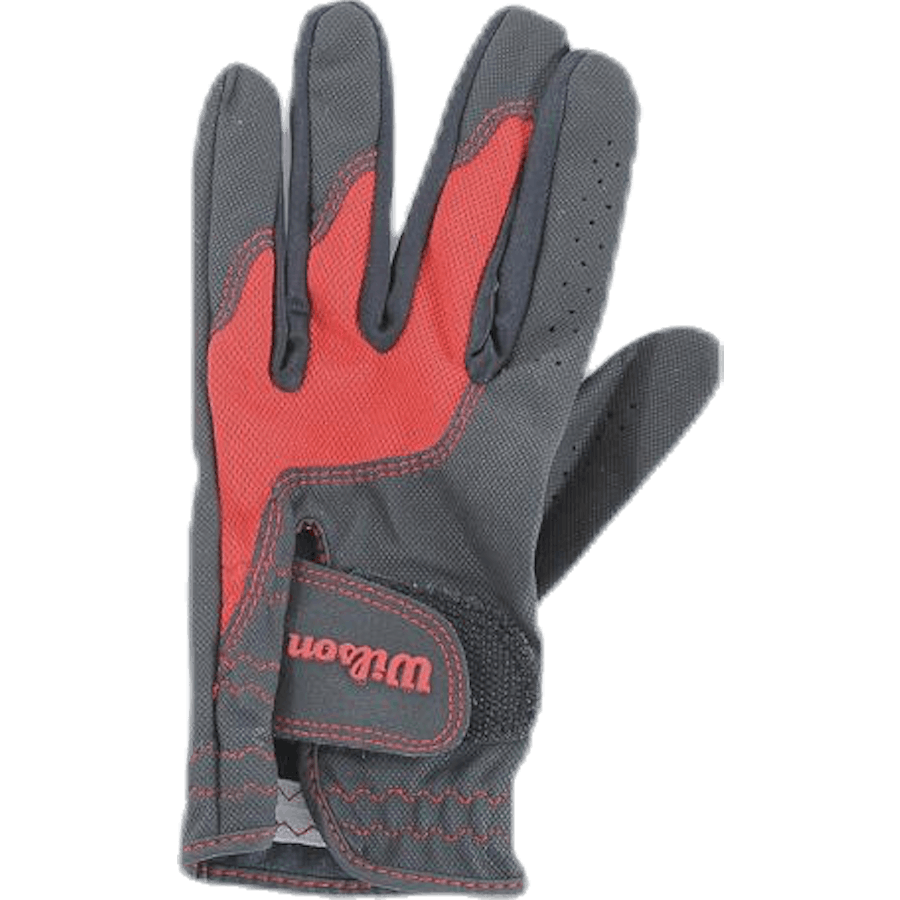 Junior-Handschuh schwarz/rot –