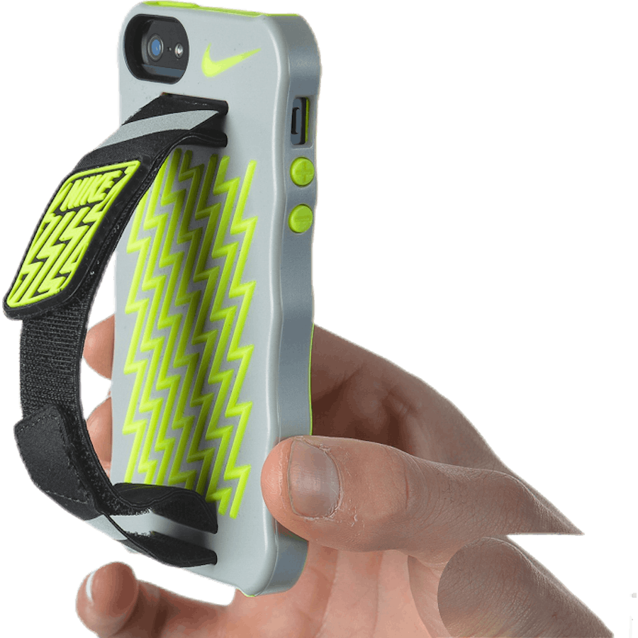 Coque pour téléphone portable iPhone5 Gris/Jaune