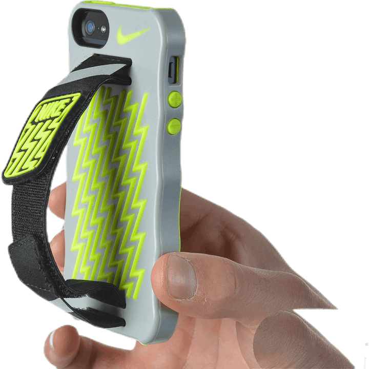 Coque pour téléphone portable iPhone5 Gris/Jaune