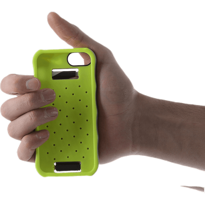 Coque pour téléphone portable iPhone5 Gris/Jaune