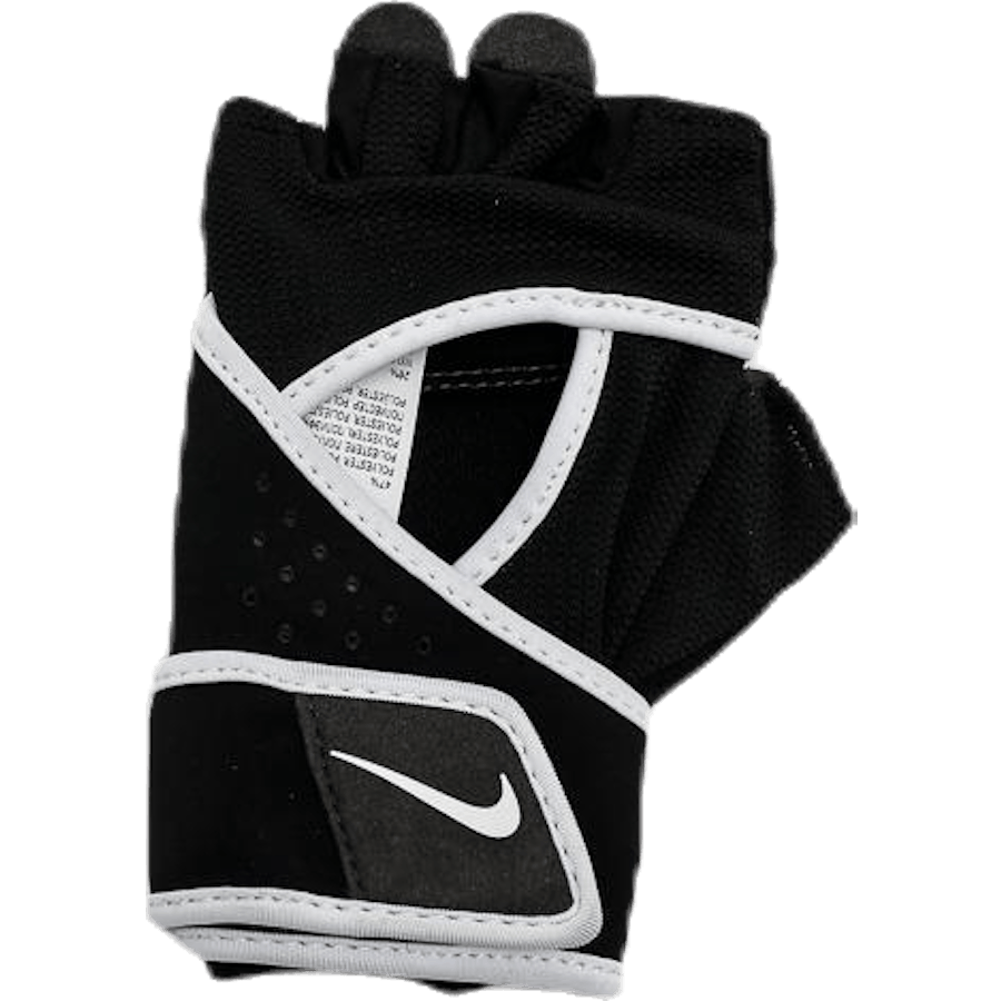 "Gym Premium" fitneso pirštinės baltos/juodos spalvos