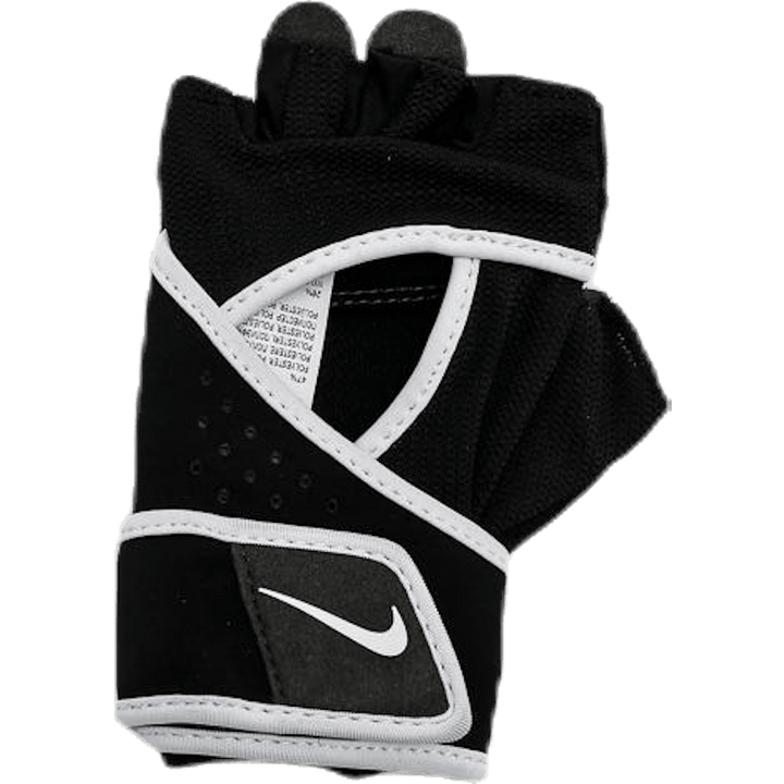 "Gym Premium" fitneso pirštinės baltos/juodos spalvos