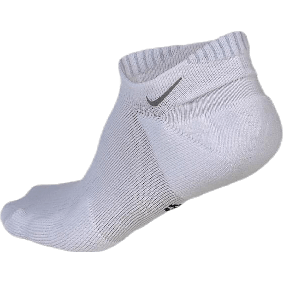 Elite Cushioned No-Show White
