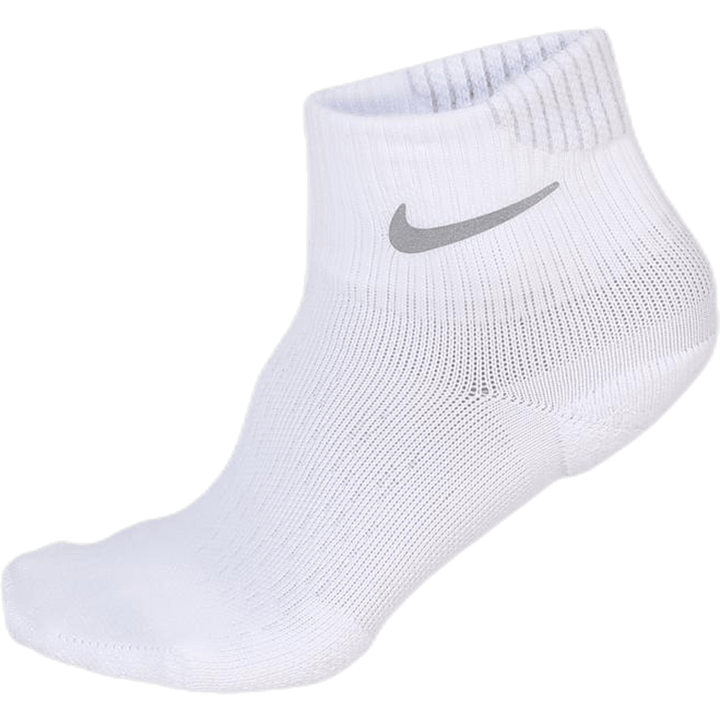"Elite Cushioned Ankle White