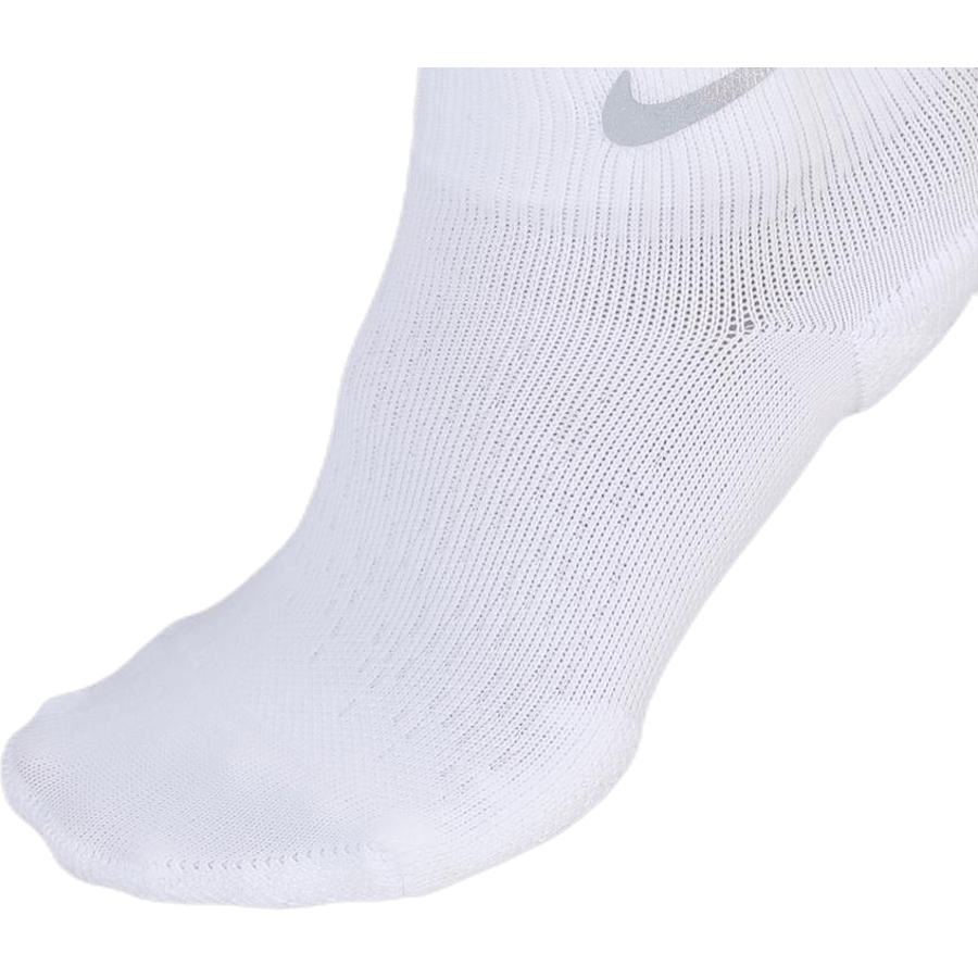 "Elite Cushioned Ankle White