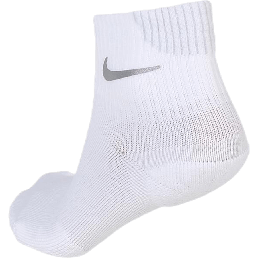 "Elite Cushioned Ankle White
