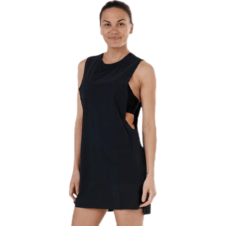Coastal Biker Dress Schwarz