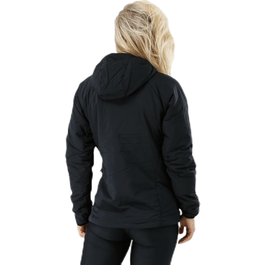 Sweat à capuche Kor Strata noir