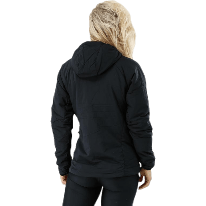 Sweat à capuche Kor Strata noir