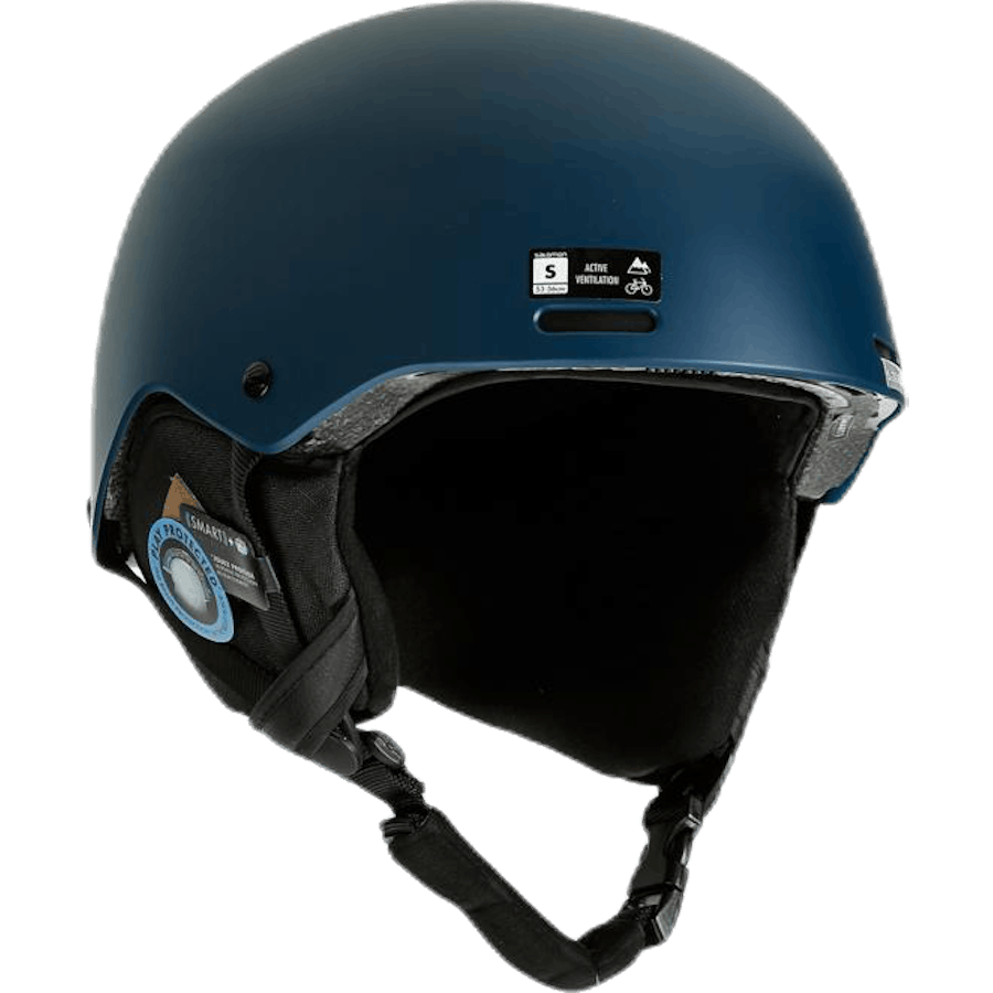 salomon brigade blue ski helmet brigade+ blue – Footway.com