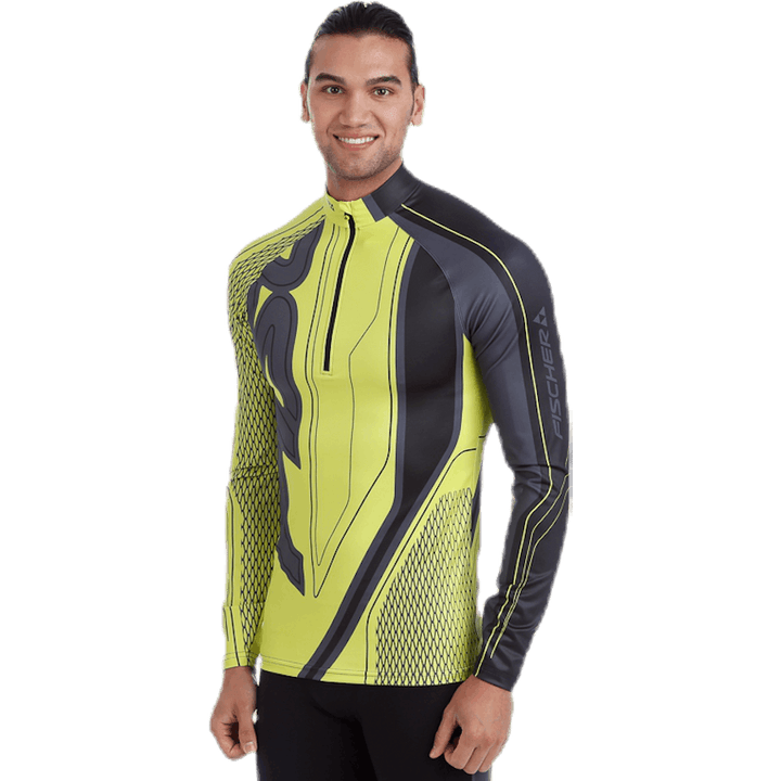 Maillot de course Drammen Jaune