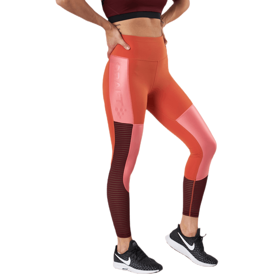 Collants brillants ADV Charge Orange