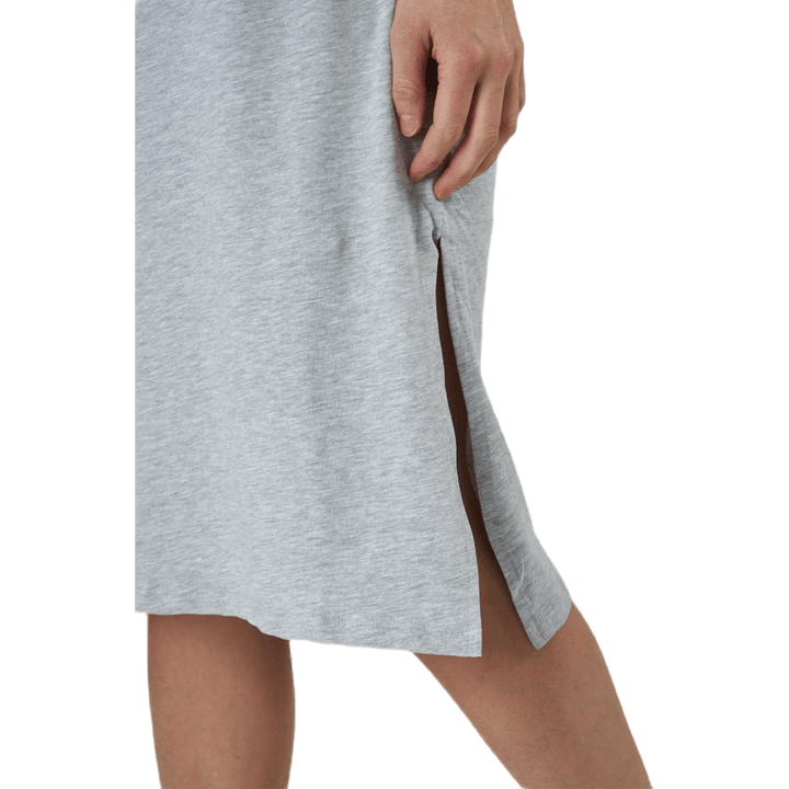 Robe Neora SS à plis, grise