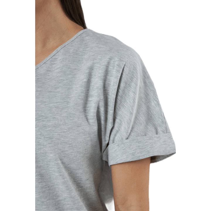 Robe Neora SS à plis, grise